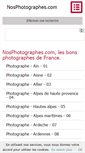 Mobile Screenshot of nosphotographes.com